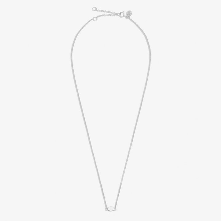 Sterling Silver Oval Necklace JJS0134Joma JewelleryJJS0134