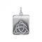 Sterling Silver Oxidized Rectangular Trinity Pendant P5385XFred BennettP5385X