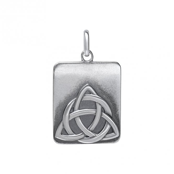 Sterling Silver Oxidized Rectangular Trinity Pendant P5385XFred BennettP5385X