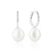 Sterling Silver Padua Uno Earrings SJ - E2443 - PCZSif JakobsSJ - E2443 - PCZ