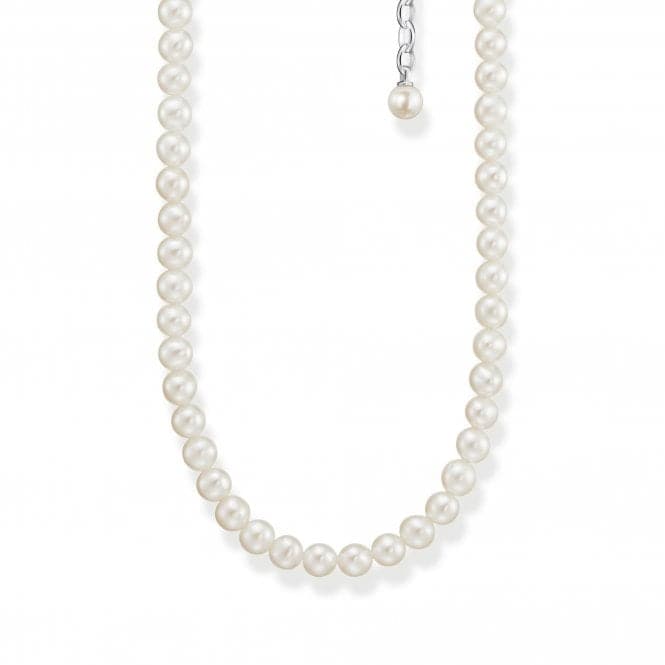 Sterling Silver Pearl Necklace KE2116 - 167 - 14 - L45VThomas Sabo Sterling SilverKE2116 - 167 - 14