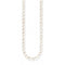 Sterling Silver Pearl Necklace KE2147 - 082 - 14 - L50VThomas Sabo Sterling SilverKE2147 - 082 - 14