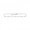 Sterling Silver Pearls And White Stones Anklet AK0034 - 167 - 14 - L27VThomas Sabo Sterling SilverAK0034 - 167 - 14