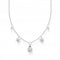 Sterling Silver Penguin And Snowflakes Necklace KE2173 - 041 - 7 - L45VThomas Sabo Charm Club CharmingKE2173 - 041 - 7