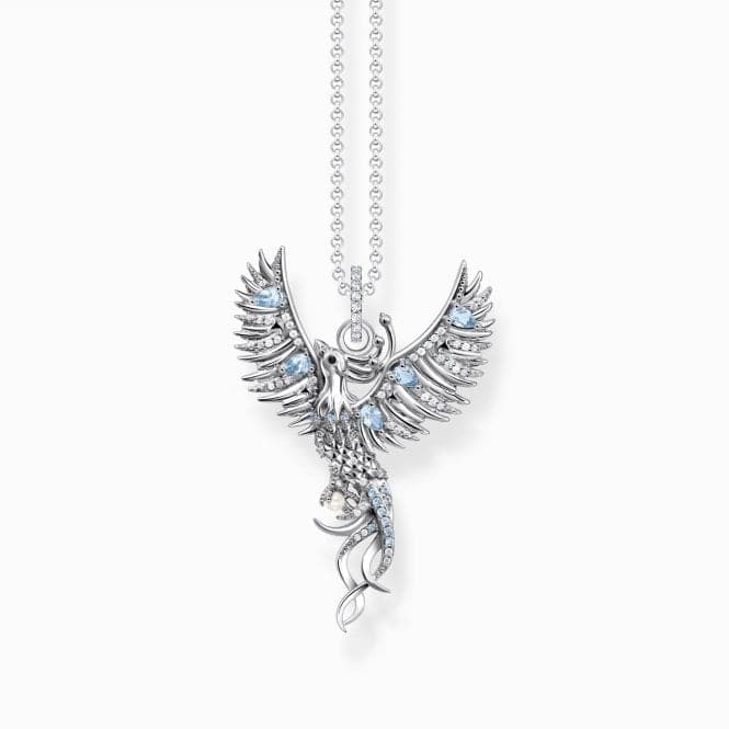 Sterling Silver Phoenix Necklace KE2191 - 945 - 7 - L45VThomas Sabo Sterling SilverKE2191 - 945 - 7