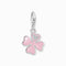 Sterling Silver Pink Enamel Clover Charm 2202 - 051 - 14Thomas Sabo Charm Club Charmista2202 - 051 - 14