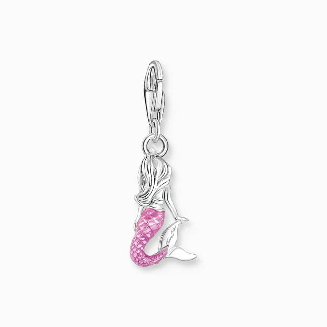 Sterling Silver Pink Enamel Mermaid Charm 2167 - 914 - 7Thomas Sabo Charm Club Charmista2167 - 914 - 7