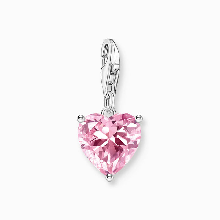 Sterling Silver Pink Heart Charm 2205 - 051 - 9Thomas Sabo Charm Club Charmista2205 - 051 - 9