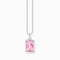 Sterling Silver Pink Stone Necklace KE2089 - 051 - 9Thomas Sabo Sterling SilverKE2089 - 051 - 9
