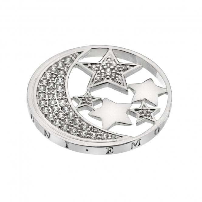 Sterling Silver Plate Notturno 33mm Coin EC517EmozioniEC517