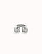 Sterling Silver Plated Faceted Crystal White Ring ANI0821BLNMTLUNOde50ANI0821BLNMTL12
