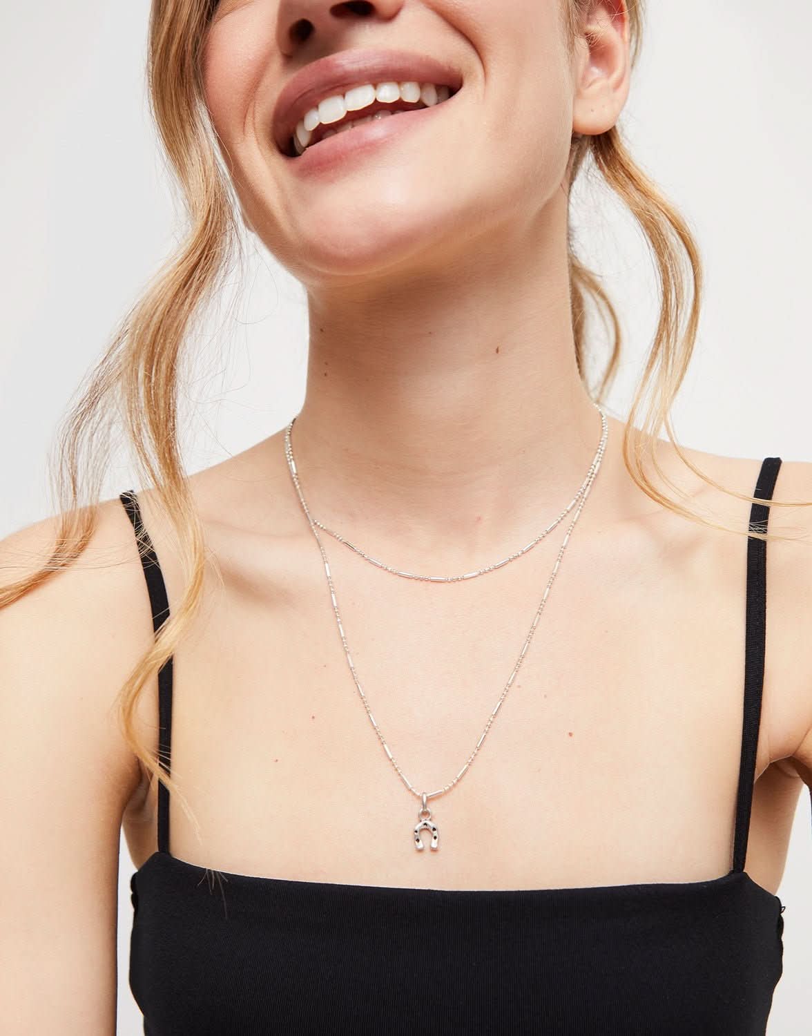 Sterling Silver Plated Hazte Silver Chain COL1970MTL0000UNOde50COL1970MTL0000L
