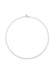 Sterling Silver Plated Hazte Silver Chain COL1971MTL0000UNOde50COL1971MTL0000M