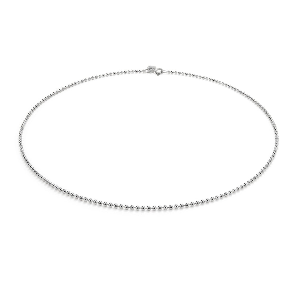 Sterling Silver Plated Hazte Silver Chain COL1971MTL0000UNOde50COL1971MTL0000M