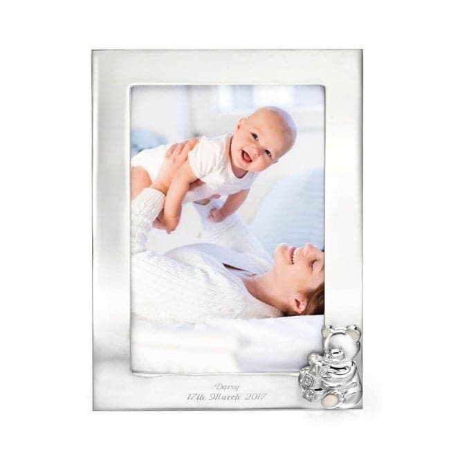 Sterling Silver Plated Picture Frame Y414D for DiamondY414