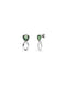Sterling Silver Plated Ser Camaleonica Green Earrings PEN0980VRDMTL0UUNOde50PEN0980VRDMTL0U