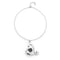 Sterling Silver Plated Ser Expresiva Black Pendant Necklace COL1989NGRMTL0UUNOde50COL1989NGRMTL0U