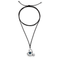 Sterling Silver Plated Ser Expresiva Blue Necklace COL2012AZOMTL0UUNOde50COL2012AZOMTL0U