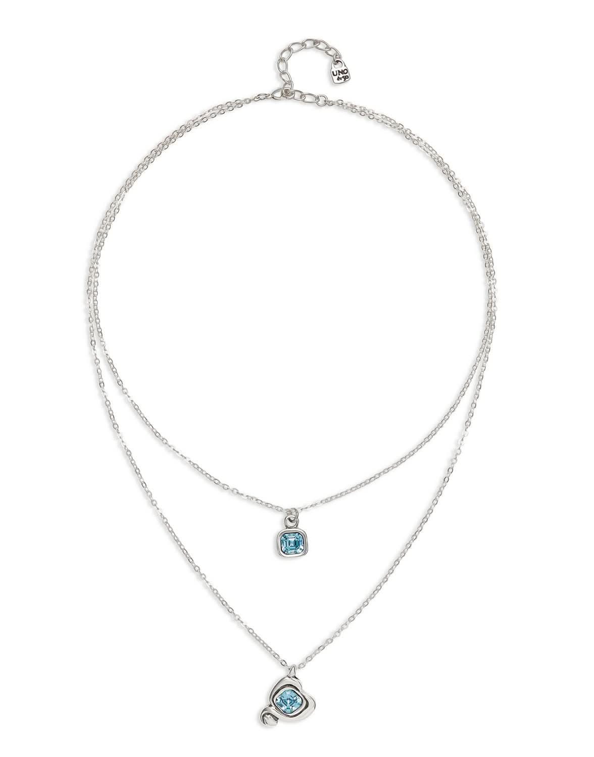 Sterling Silver Plated Ser Expresiva Blue Pendant COL2002AZCMTL0UUNOde50COL2002AZCMTL0U