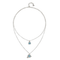 Sterling Silver Plated Ser Expresiva Blue Pendant COL2002AZCMTL0UUNOde50COL2002AZCMTL0U