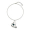 Sterling Silver Plated Ser Expresiva Blue Pendant Necklace COL1989AZOMTL0UUNOde50COL1989AZOMTL0U