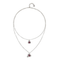 Sterling Silver Plated Ser Expresiva Pink Pendant COL2002RSAMTL0UUNOde50COL2002RSAMTL0U
