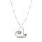 Sterling Silver Plated Ser Expresiva White Necklace COL1990CRSMTL0UUNOde50COL1990CRSMTL0U