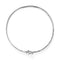 Sterling Silver Plated Ser Indomable White Necklace COL1938BLNMTL0UNOde50COL1938BLNMTL0L