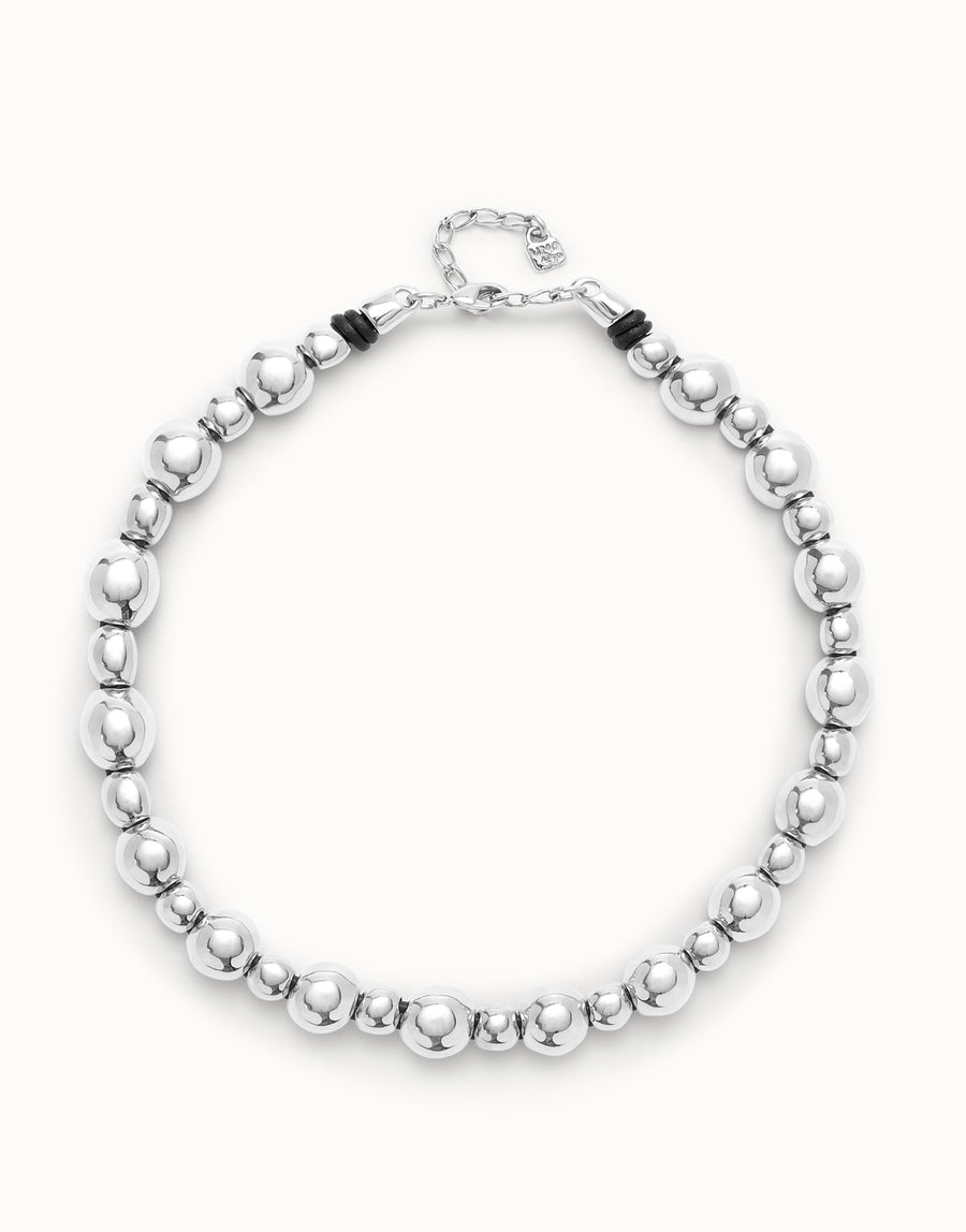 Sterling Silver Plated Ser Intrepida Silver Necklace COL1996MTL0000UNOde50COL1996MTL0000L