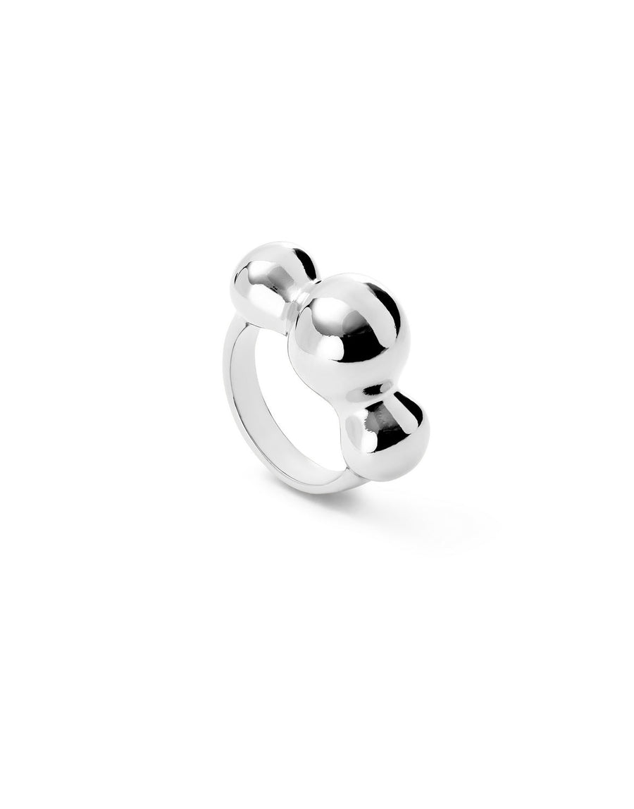 Sterling Silver Plated Ser Intrepida Silver Ring ANI0844MTL000UNOde50ANI0844MTL00012