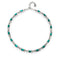 Sterling Silver Plated Ser Magnetica Green Necklace COL1955VRDMTL0UUNOde50COL1955VRDMTL0U