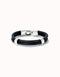 Sterling Silver Plated Ser Natural Black Bracelet PUL2489NGRMTLXUNOde50PUL2489NGRMTLXL