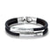 Sterling Silver Plated Ser Natural Brown Bracelet PUL2464MARMTLXUNOde50PUL2464MARMTLXL
