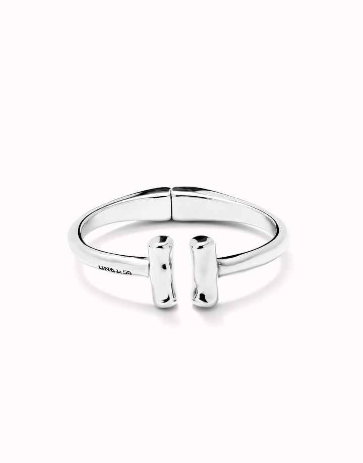 Sterling Silver Plated Ser Natural Silver Bangle PUL2443MTL0000UNOde50PUL2443MTL0000L