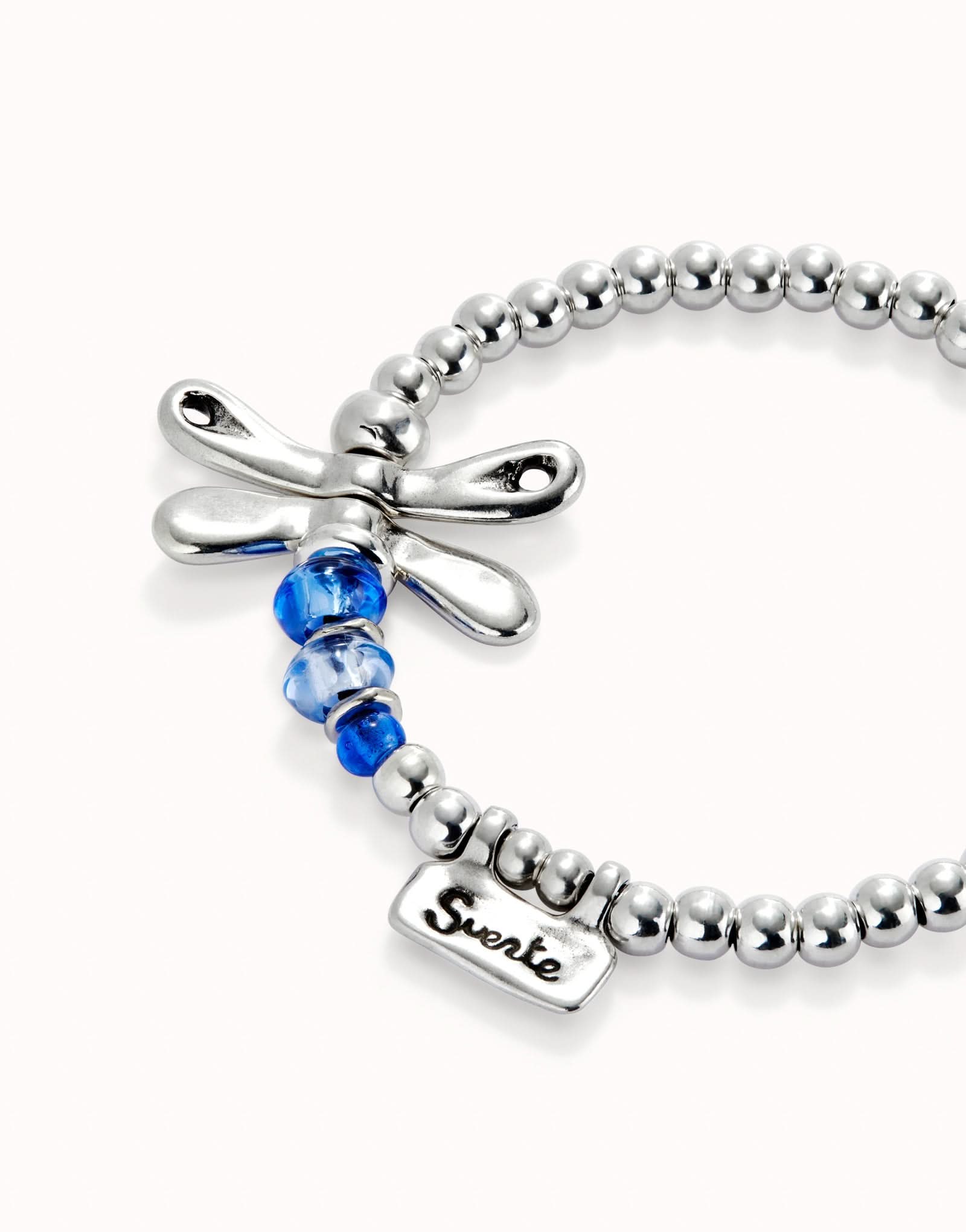 Sterling Silver Plated Ser Rebelde Blue Bracelet PUL2475AZUMTL0UNOde50PUL2475AZUMTL0L