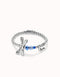 Sterling Silver Plated Ser Rebelde Blue Bracelet PUL2475AZUMTL0UNOde50PUL2475AZUMTL0L