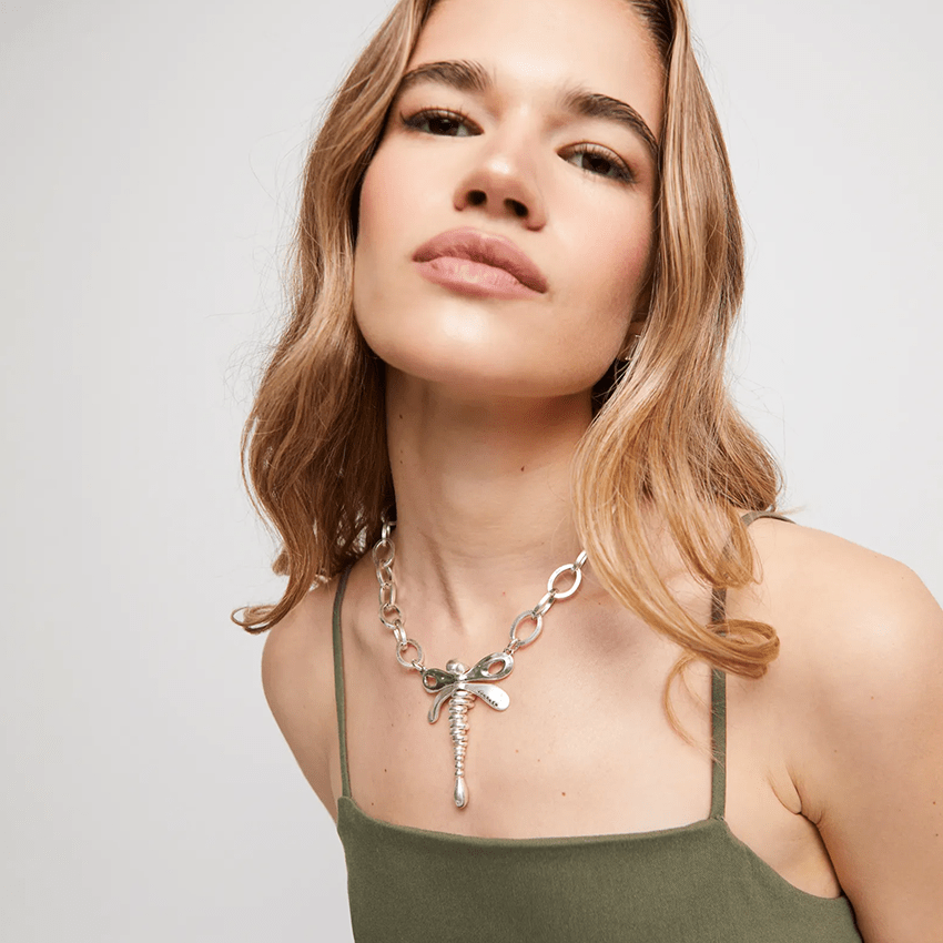 Sterling Silver Plated Ser Rebelde Silver Chain COL1949MTL0000UUNOde50COL1949MTL0000U