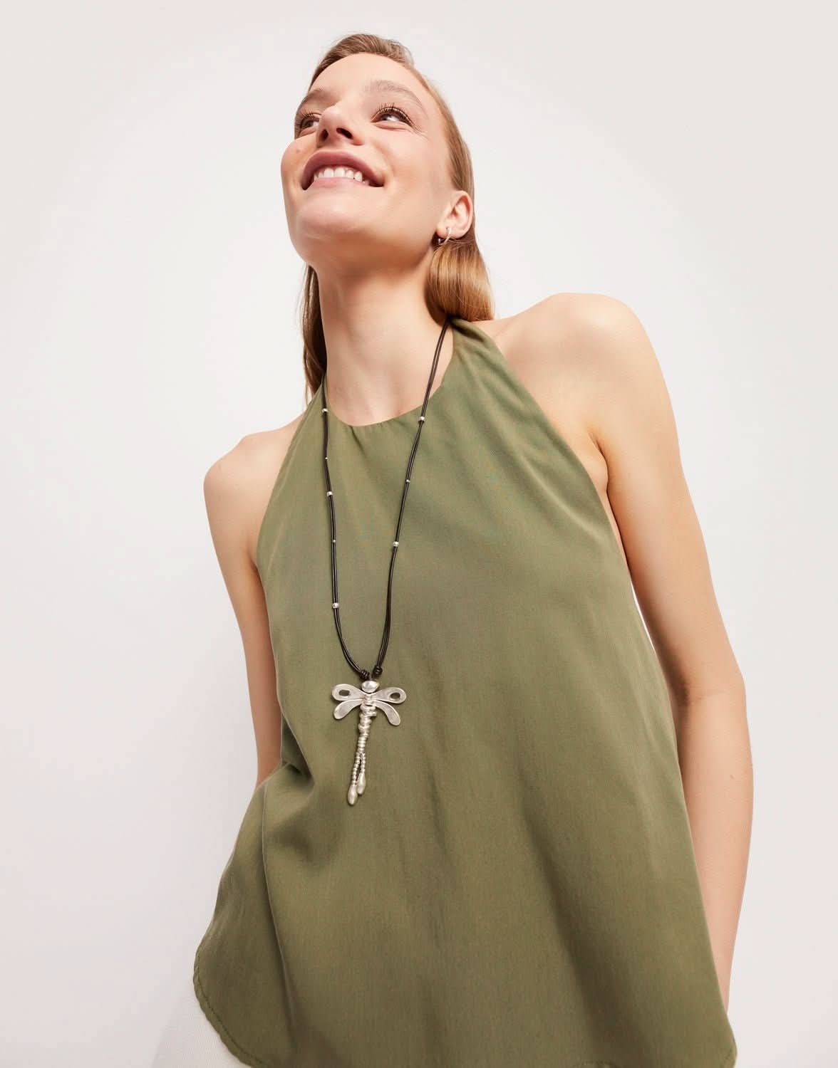 Sterling Silver Plated Ser Rebelde Silver Necklace COL1962MARMTL0UUNOde50COL1962MARMTL0U