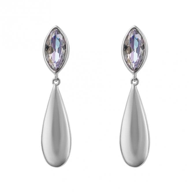 Sterling Silver Platinum Earrings E6368JFiorelli SilverE6368J