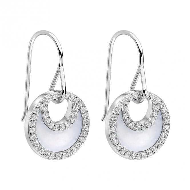 Sterling Silver Platinum Earrings E6377WFiorelli SilverE6377W