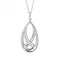 Sterling Silver Platinum Pendant P5322CFiorelli SilverP5322C
