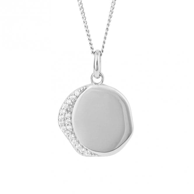 Sterling Silver Platinum Pendant P5323CFiorelli SilverP5323C