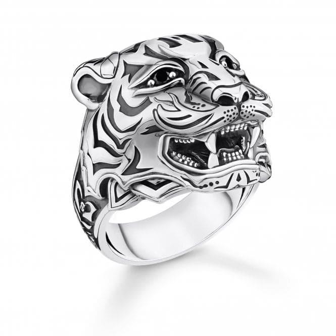 Sterling Silver Powerful Tiger Ring TR2294 - 643 - 21Thomas Sabo Sterling SilverTR2294 - 643 - 21 - 48