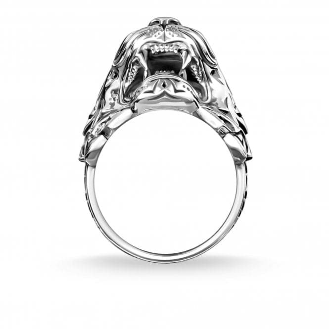 Sterling Silver Powerful Tiger Ring TR2294 - 643 - 21Thomas Sabo Sterling SilverTR2294 - 643 - 21 - 48