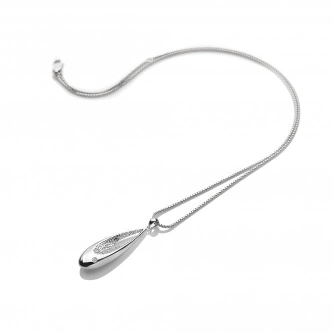 Sterling Silver Quest Teardrop Pendant DP785Hot DiamondsDP785