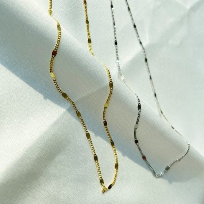 Sterling Silver Rhodium Plated Chain ERLN025Ellie Rose LondonERLN025