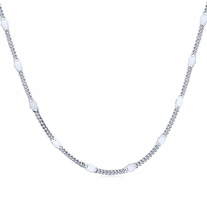 Sterling Silver Rhodium Plated Chain ERLN025Ellie Rose LondonERLN025