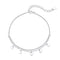 Sterling Silver Rhodium Plated Disc Charm Bracelet ERLB016Ellie Rose LondonERLB016