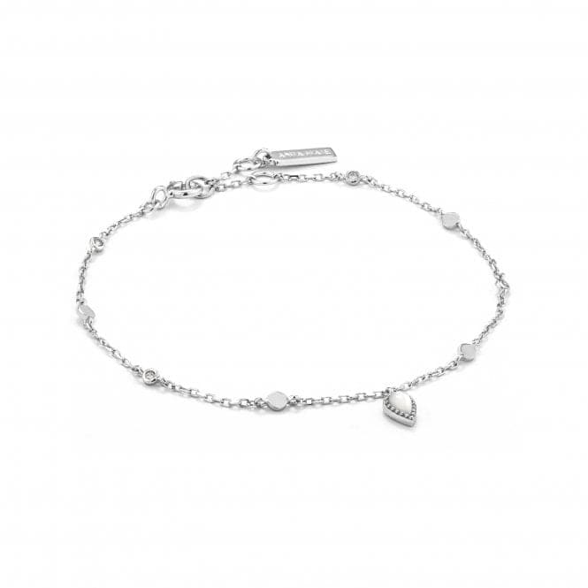 Sterling Silver Rhodium Plated Dream Bracelet B016 - 03HAnia HaieB016 - 03H