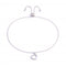 Sterling Silver Rhodium Plated Heart Bracelet ERLB004Ellie Rose LondonERLB004